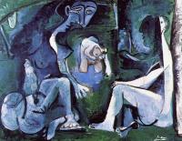 Picasso, Pablo - le dejeuner sur l'herbe